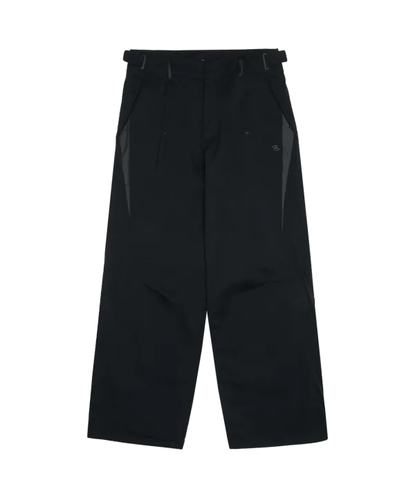 WELD PATCHED PANTS [BLACK]
