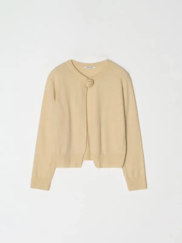 Camelia knit cardigan - Butter cream