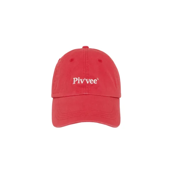Piv\'vee Logo Ball Cap (orange red)