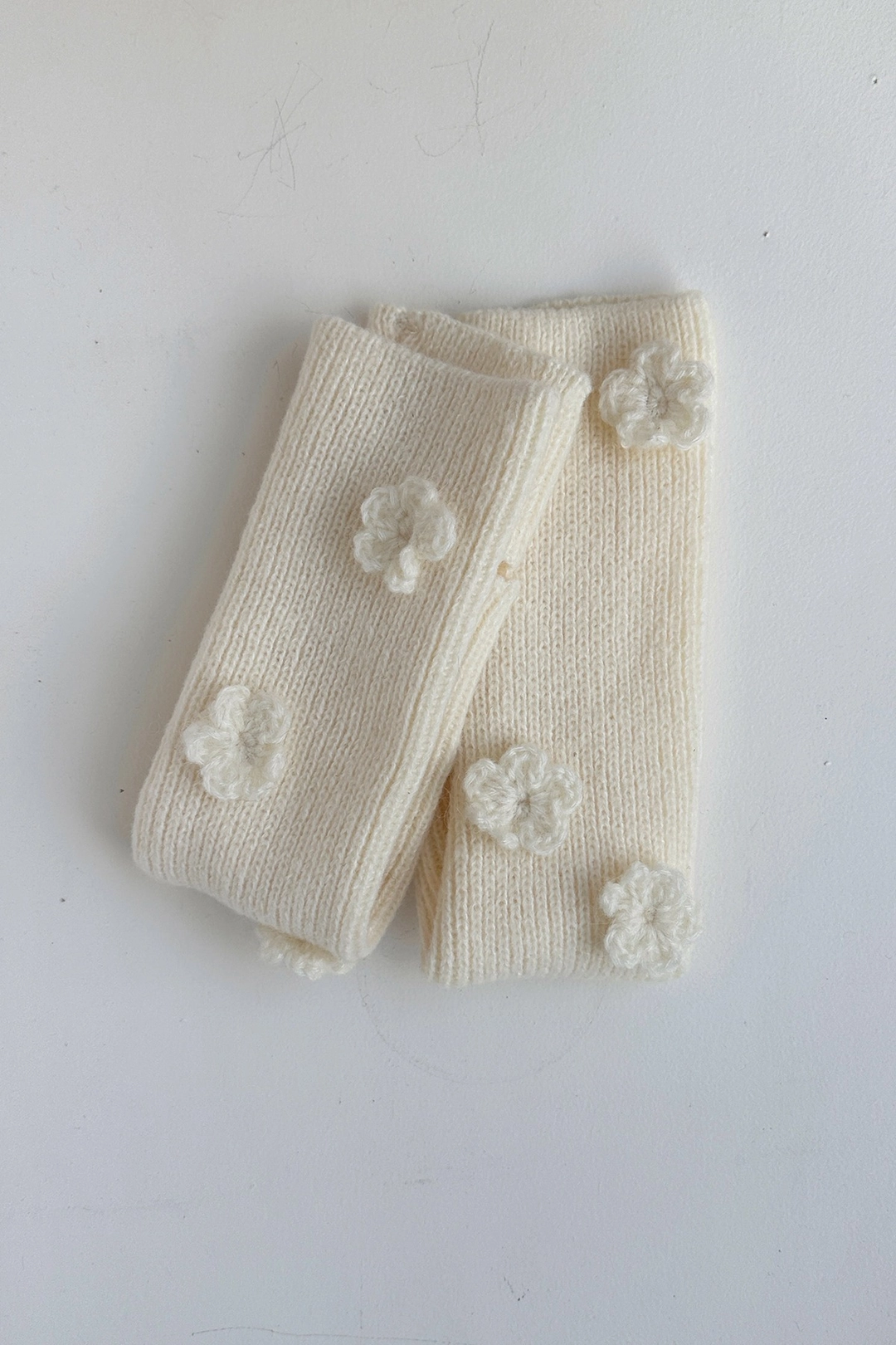 순수 Crochet Warmer (Cream) 상품 이미지 1