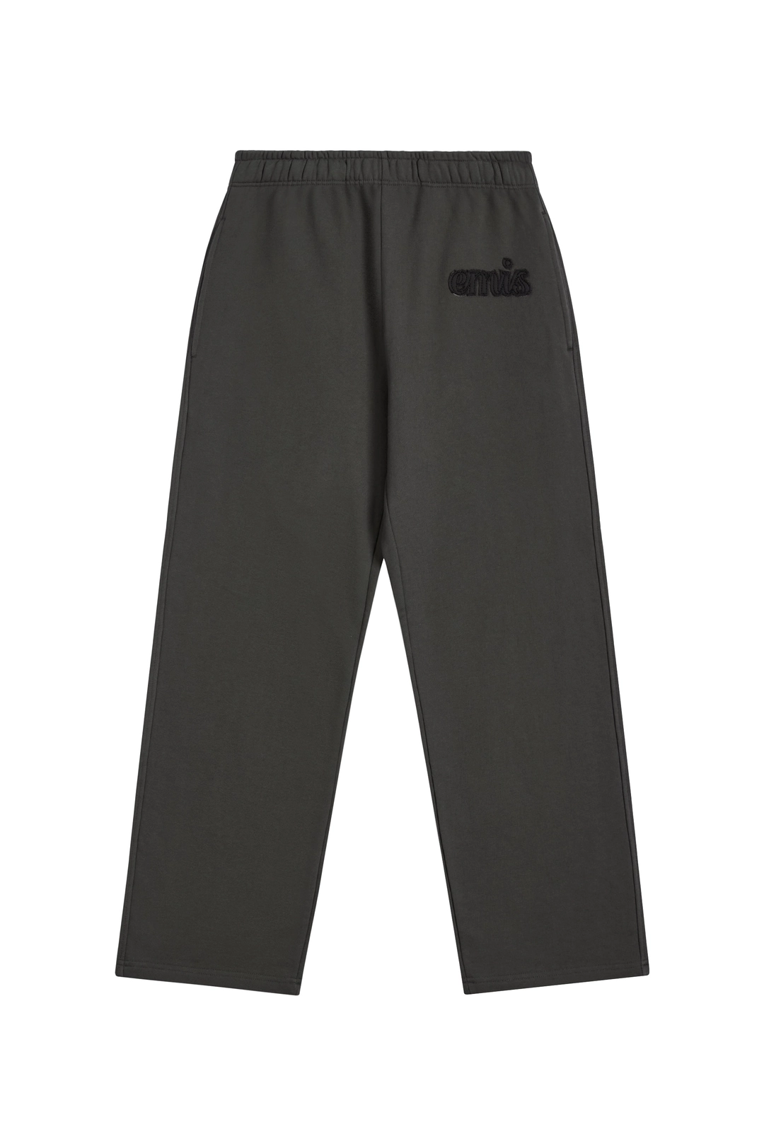 이미스 COLOR-BLOCK APPLIQUE JOGGER PANTS-CHARCOAL 상품 이미지 1