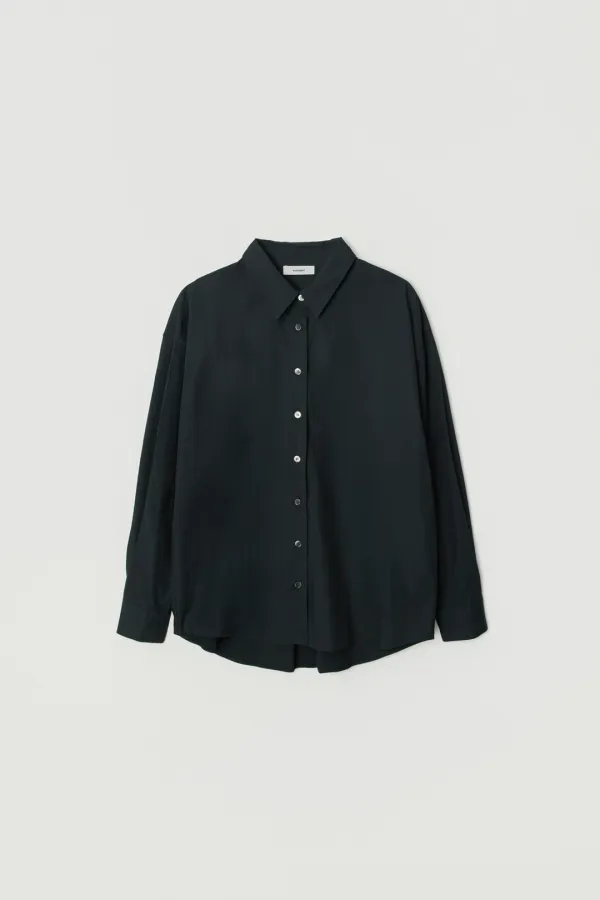 MAEL COTTON SHIRT_CHARCOAL