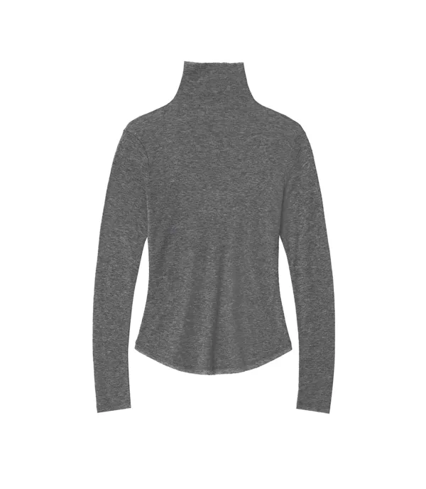 SHEER TURTLE NECK T-SHIRT