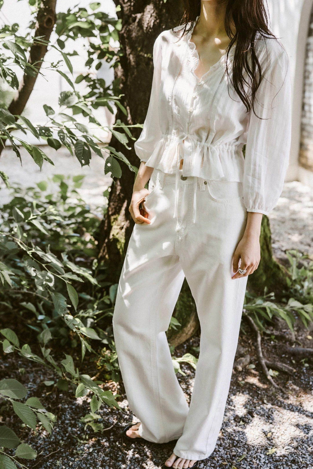 스앨더 21582_White mccoy jeans 상품 이미지 2