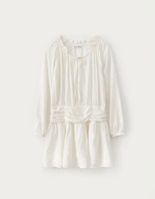 Della Mini Dress - Ivory