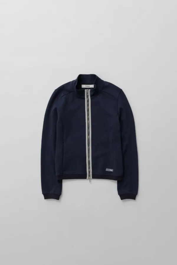 a track zip-up (navy)