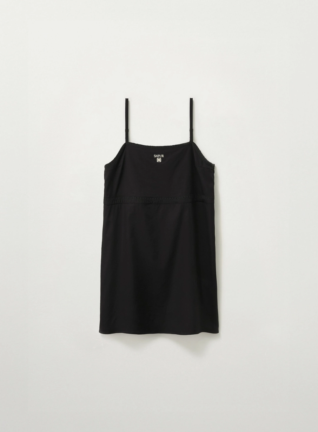 세터 (W) Taping Flare One-piece - Black 상품 이미지 1