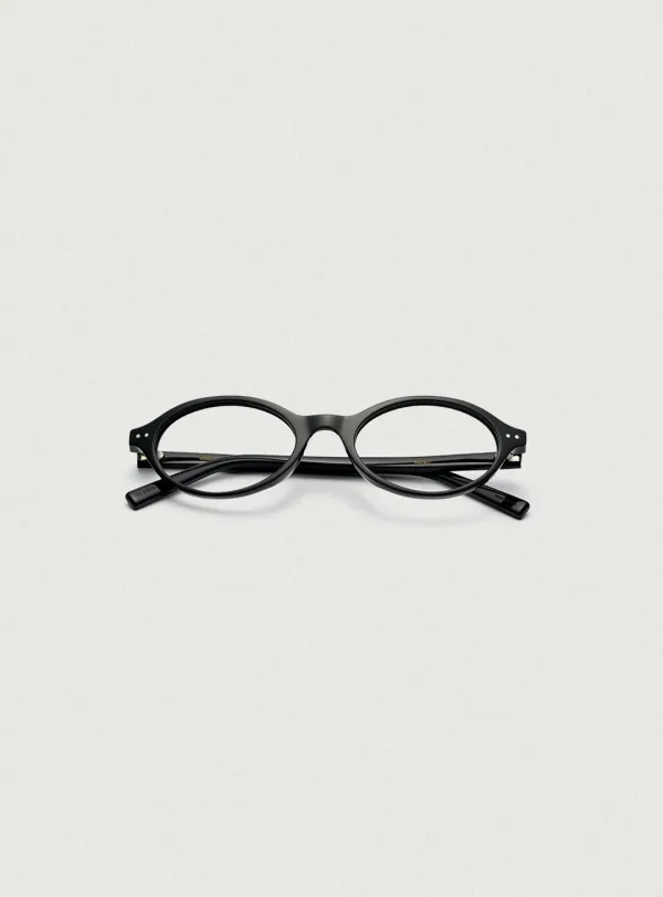 Margot Oval Glasses_Black
