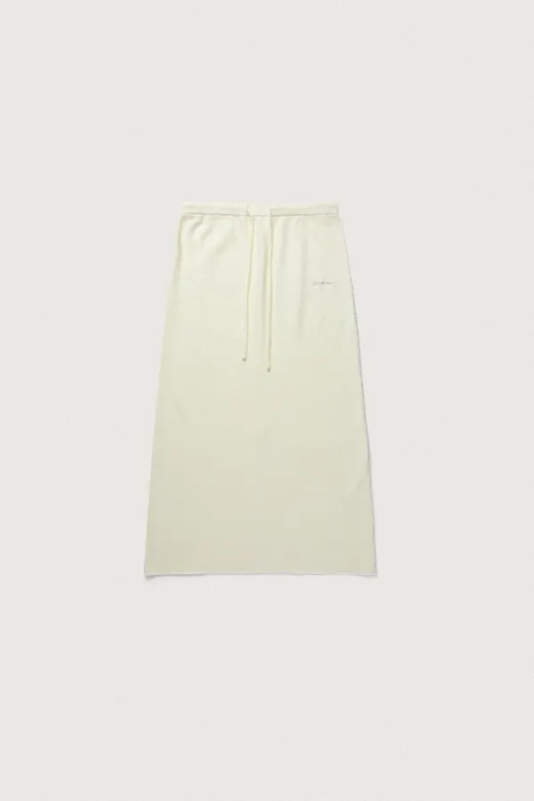 FLOWING RIP LOUNGE SKIRT [IVORY]