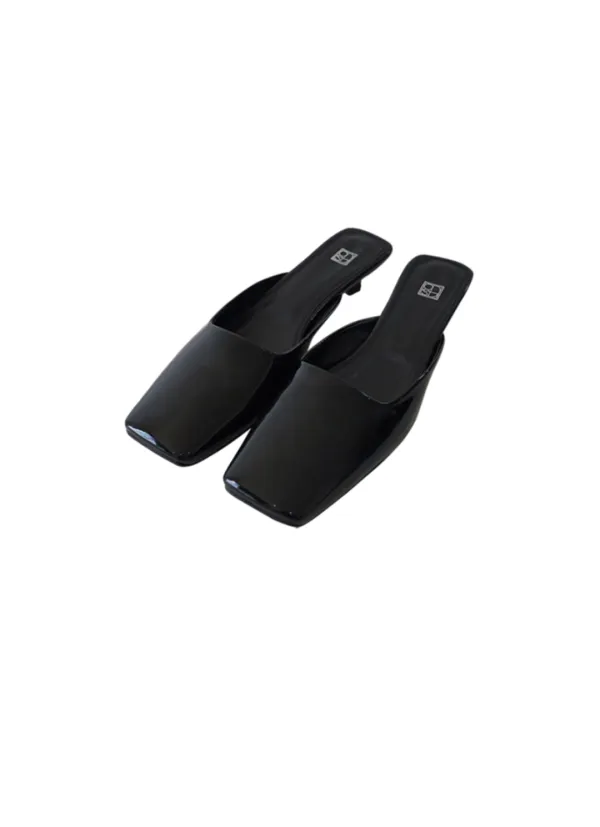 [29th 재입고] Nora Square Mule (Black)