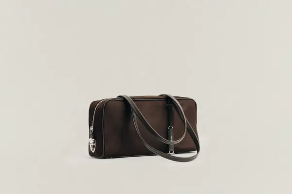 SAC LOQUET NYLON SMALL BROWN