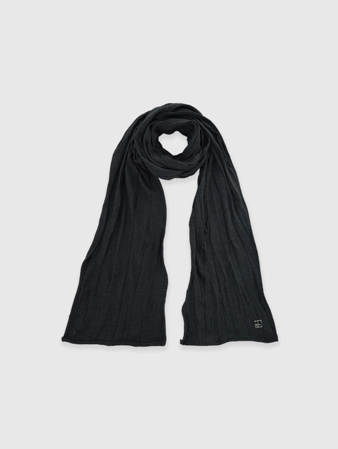 오디에스 Crinkle Scarf (Charcoal) 상품 이미지 1