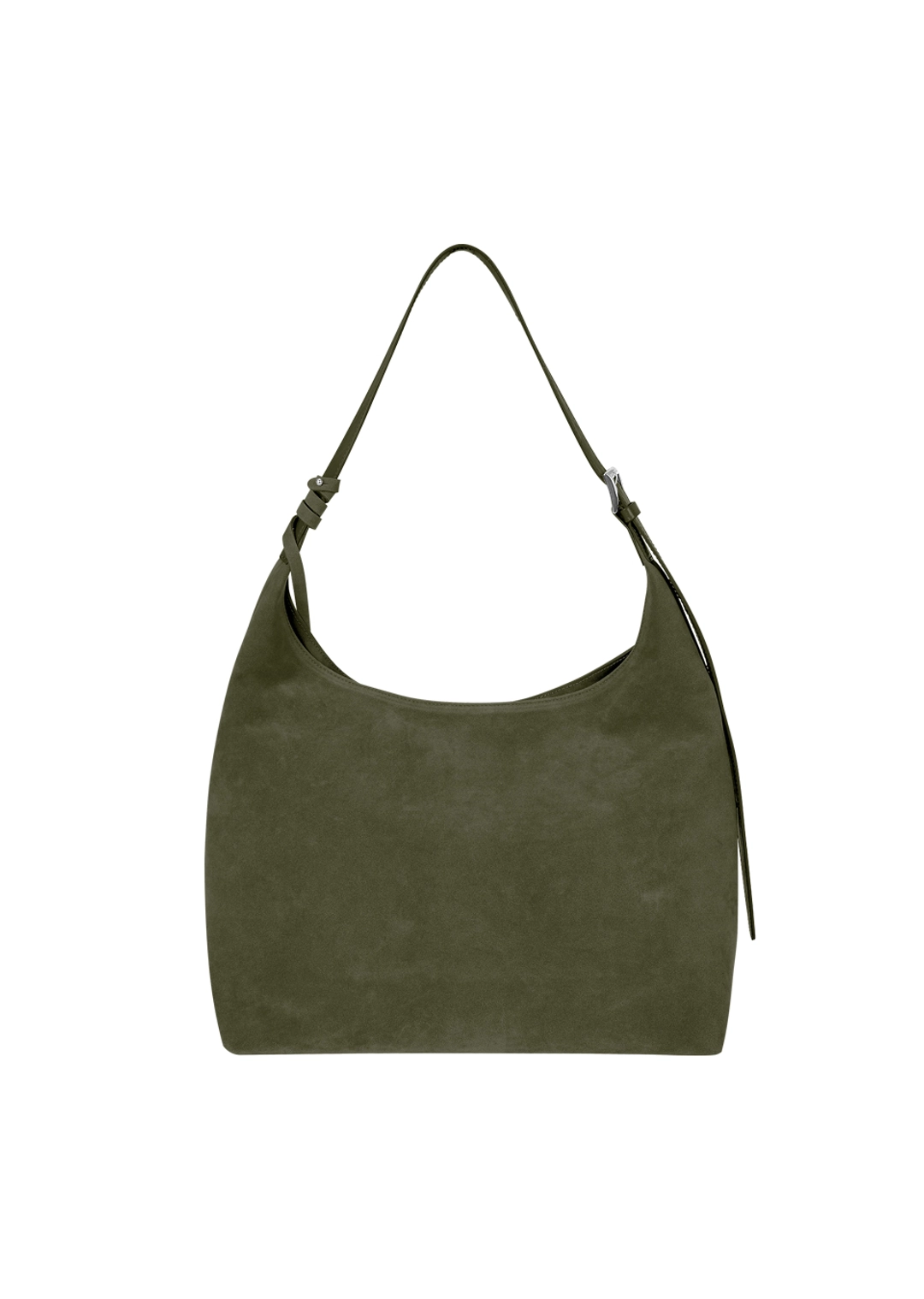 아노에틱 ANC SUEDE HOBO BAG & CARD WALLET SET_OLIVE 상품 이미지 3