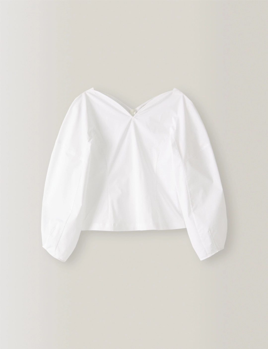 노미나떼 Selen Volume Blouse (White) 상품 이미지 3