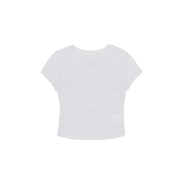 Crewneck T-shirt (snow grey)