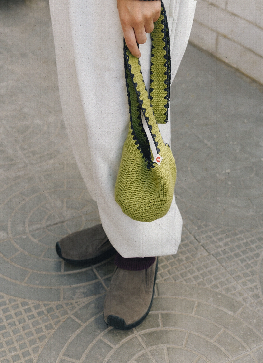 부디무드라 BM mini knit bag_Split Pea 상품 이미지 1
