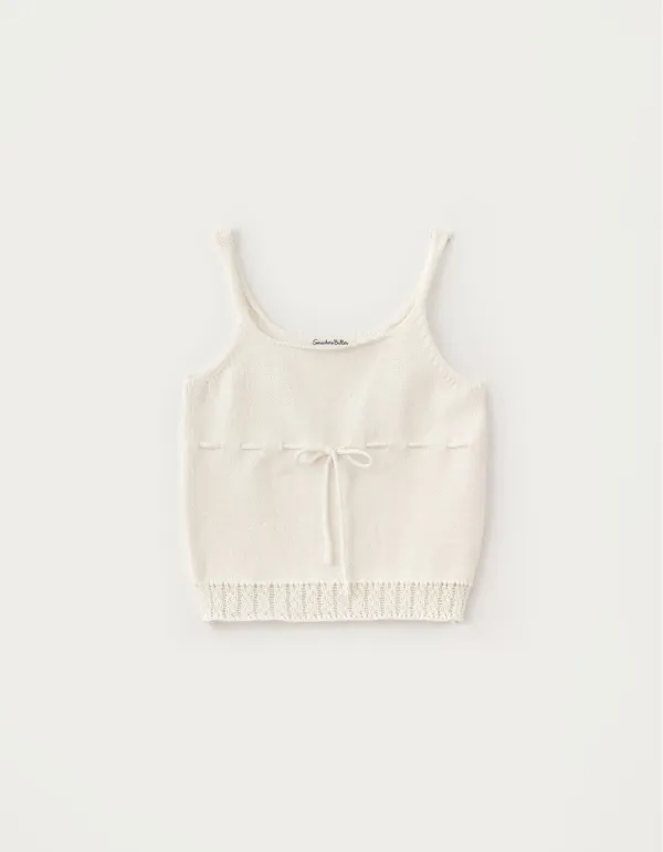 [Release] Poin Sleeveless Knit - Ivory
