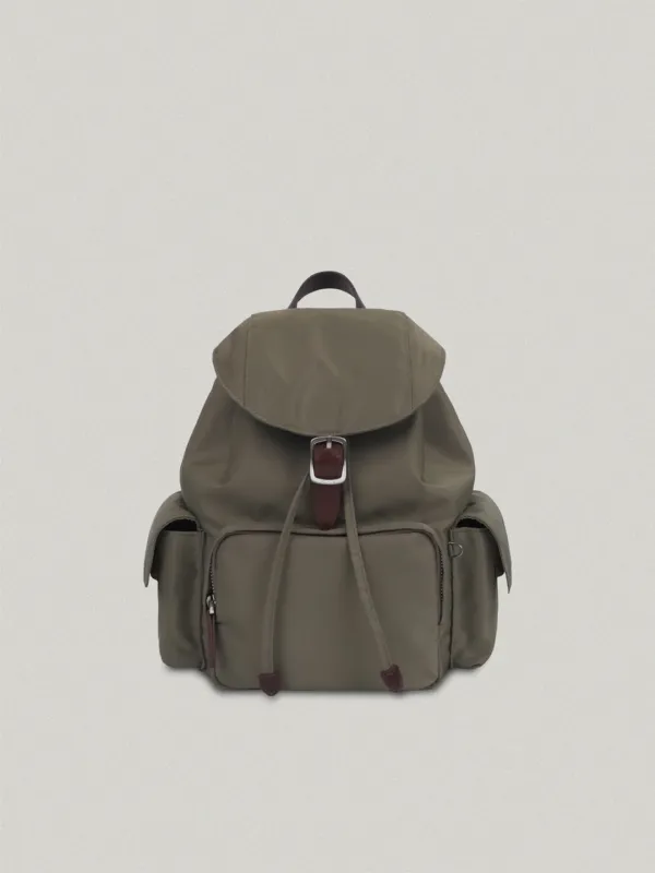 Brise Backpack Olive - Nylon 브리즈 백팩