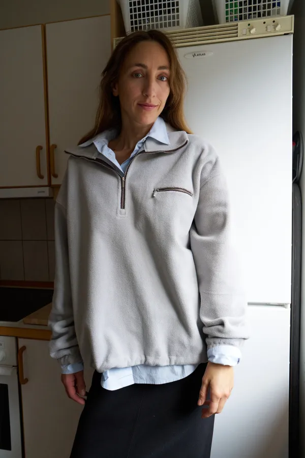 Free Fleece Pullover (Light Grey)