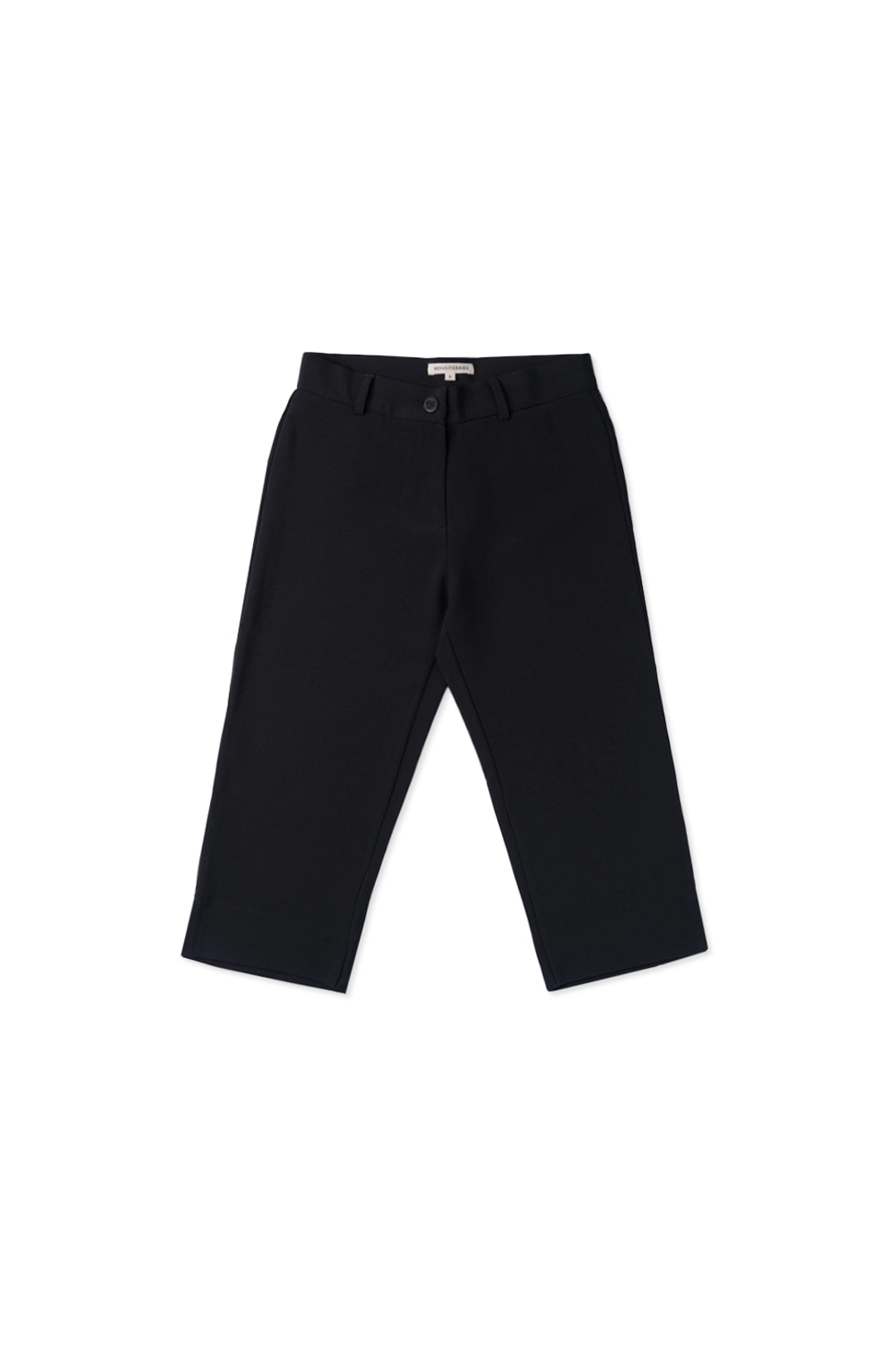 위드아웃썸머 Line capri pants_black 상품 이미지 1