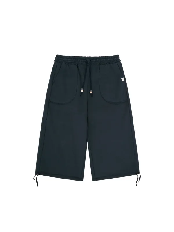 [2차 리오더] DETACHABLE BERMUDA SWEATPANTS [NAVY]