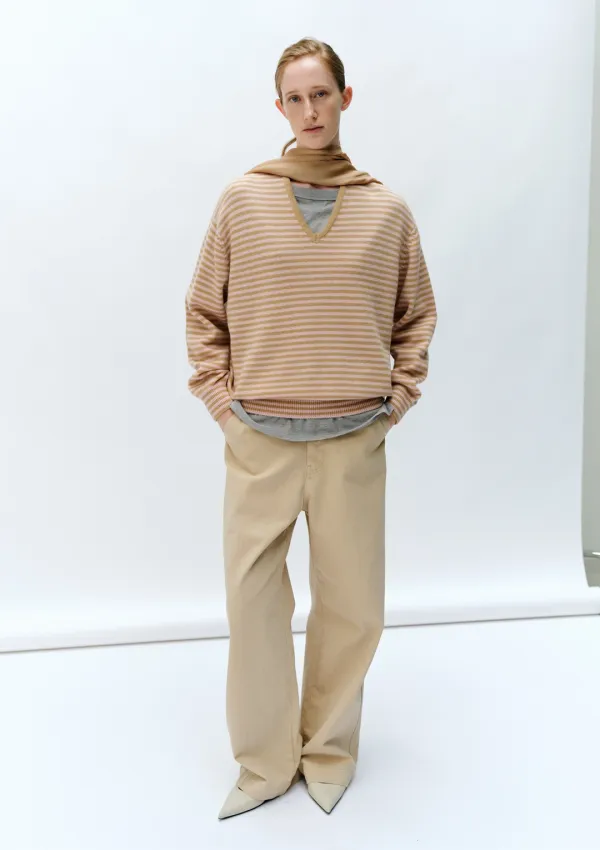Risca Knit in Pink Beige