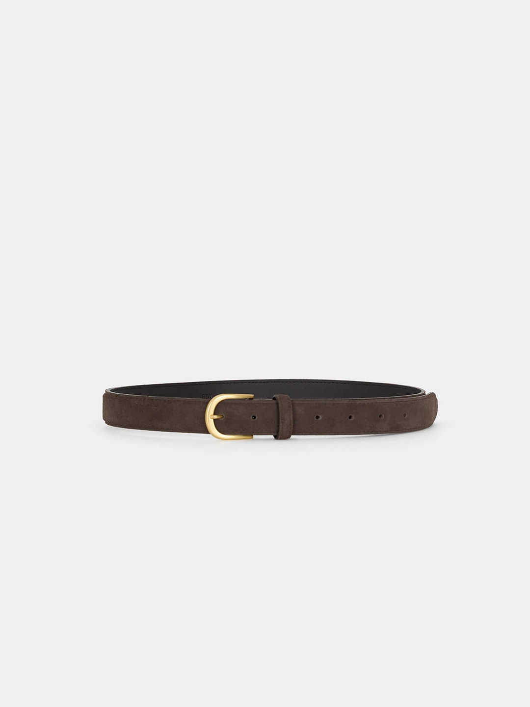 알투더블유 29 Vintage buckle suede belt - Brown 상품 이미지 1