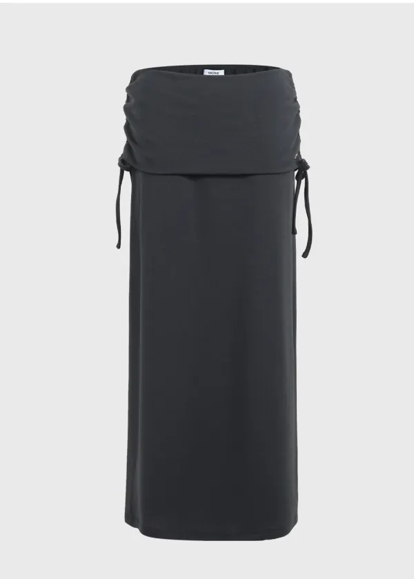  [44-120]  Mena Sleeveless-Fold Skirt Setup  메나 슬리브리스-폴드 스커트 셋업  (봄-가을-여름-슬리브리스셋업-스커트셋업-폴드스커트-맥시스커트-슬리브리스-빅사이즈-자체제작) 