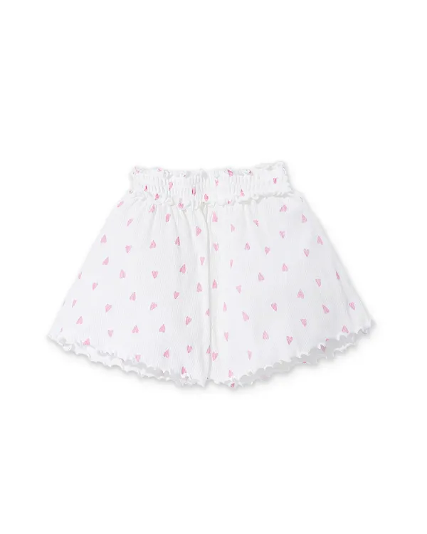 Calling Cupid Smocked Shorts