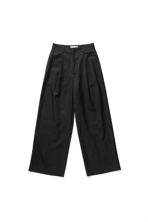 Nov stripe slacks_charcoal