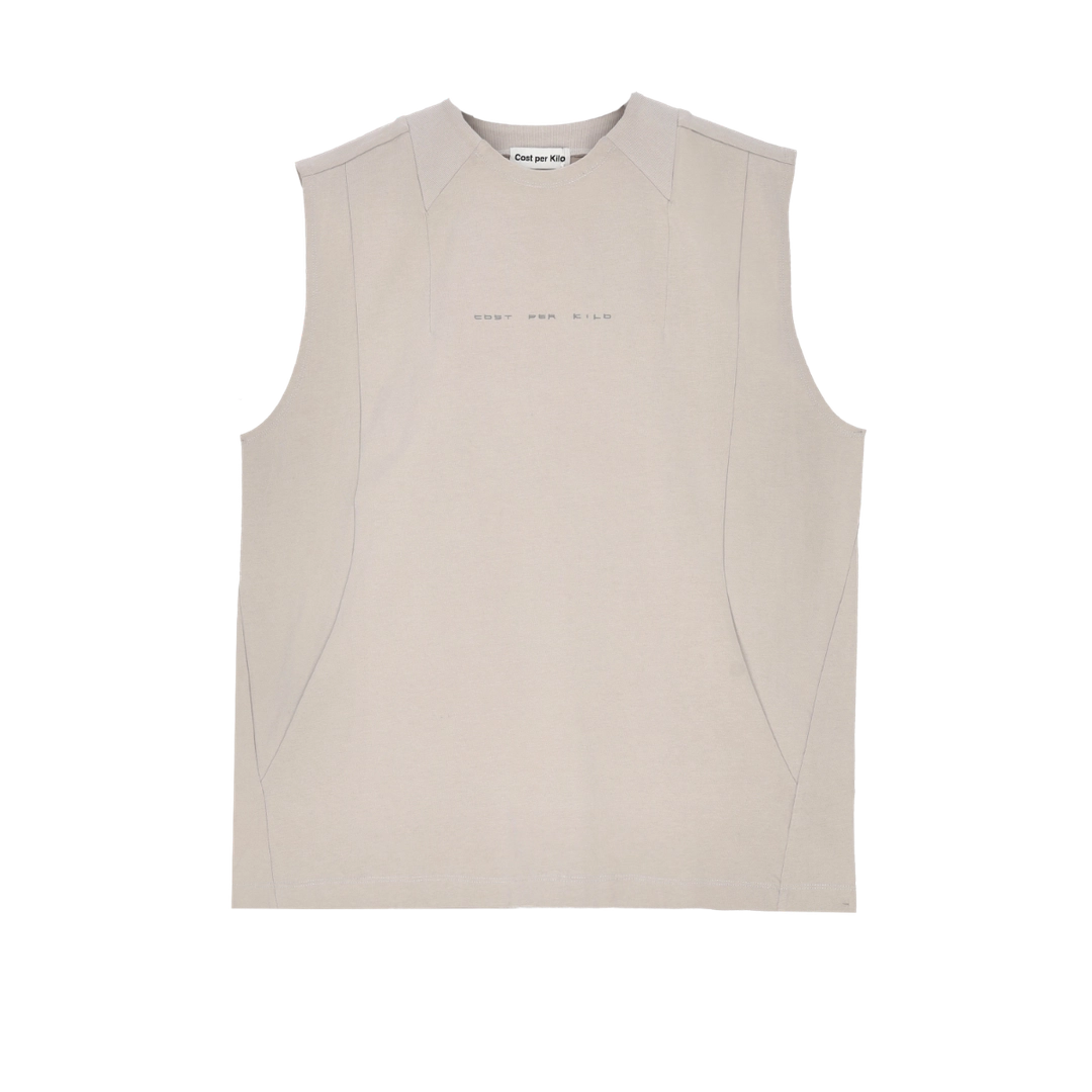 코스트퍼킬로 CREW NECK SLEEVELESS GREY 상품 이미지 2