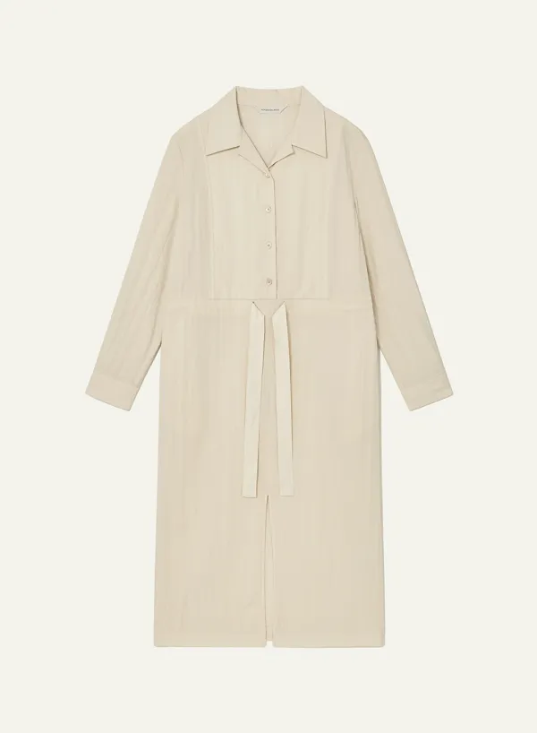 Metis Shirt Dress Ecru