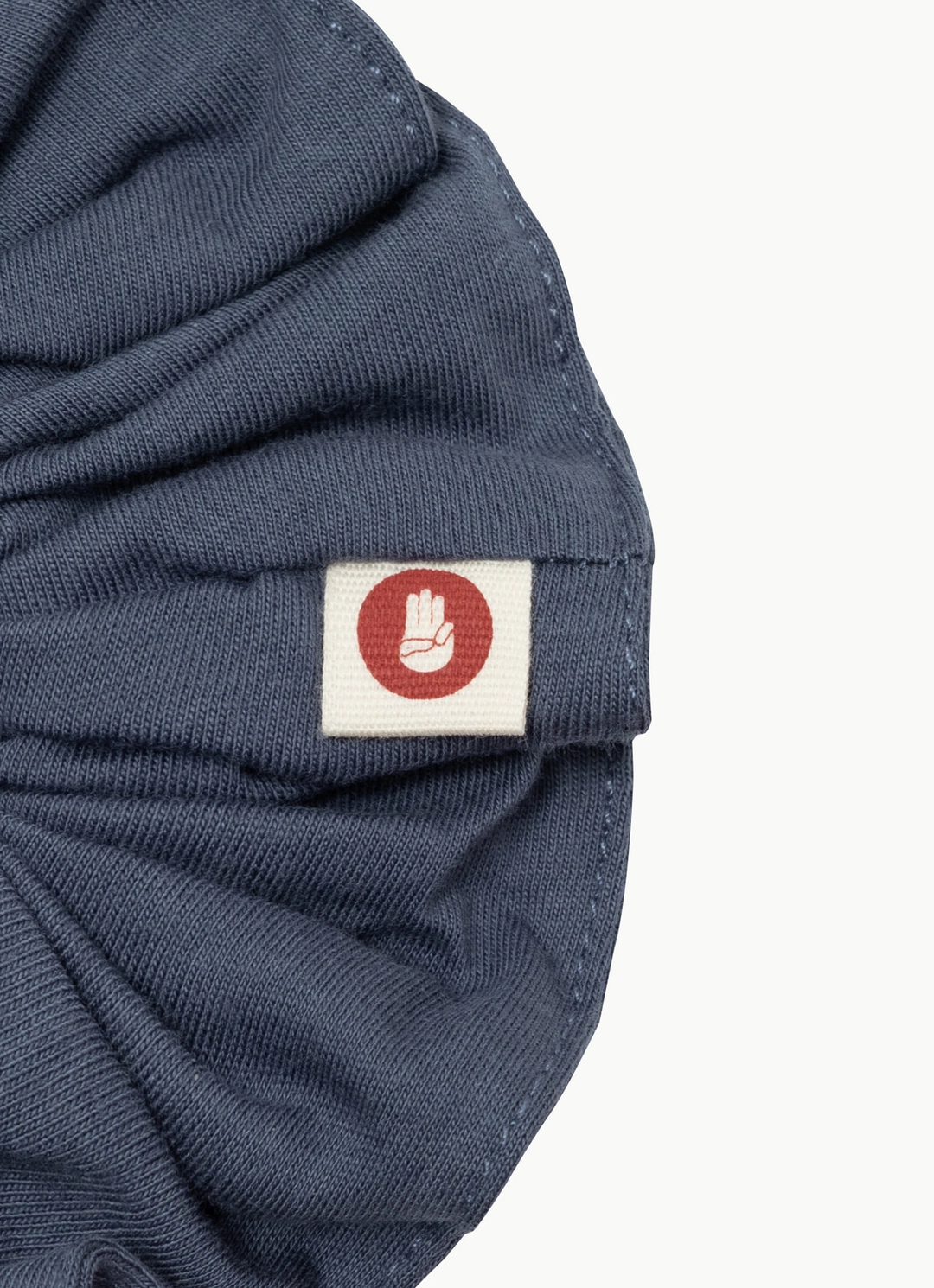 부디무드라 BM soft scrunchie_Grey Blue 상품 이미지 3