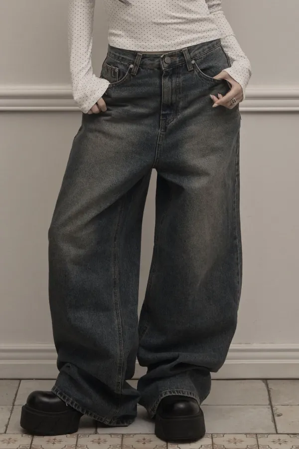 Vintage Washing Denim