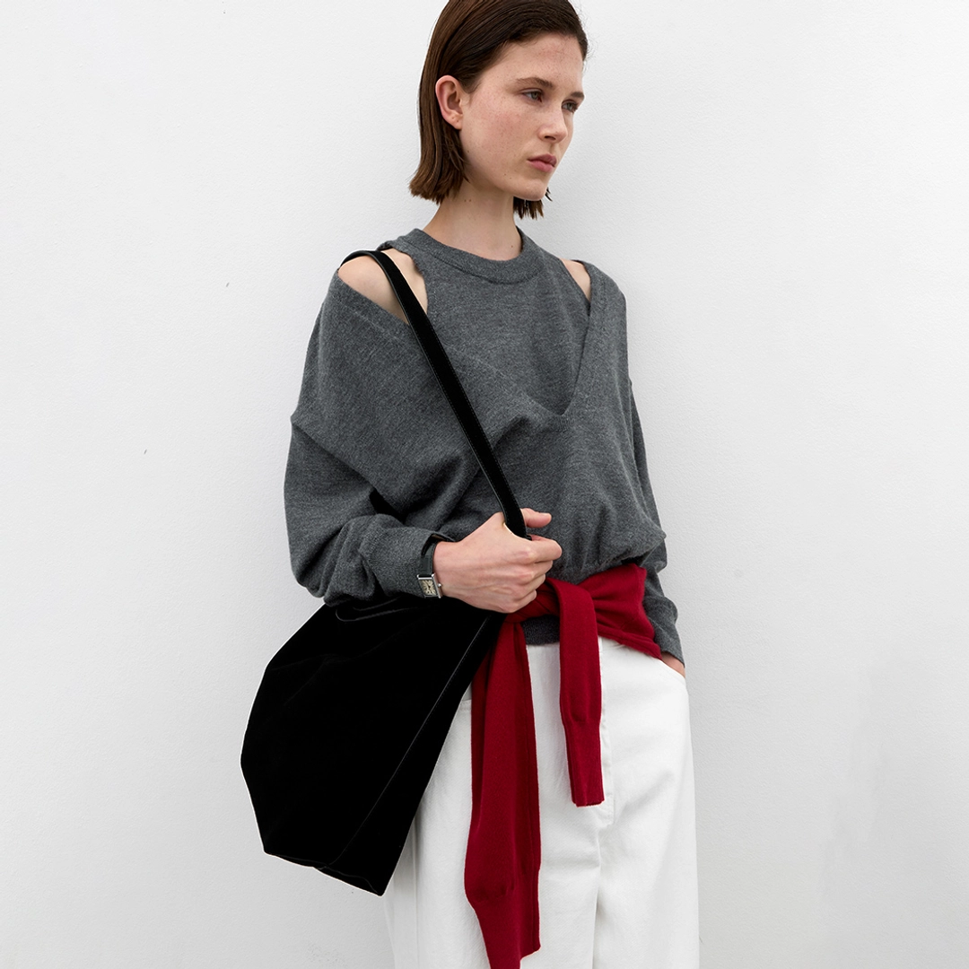 아뜰리에 나인 (Z-T-6909)ESSENTIAL HUEY KNIT SET S 상품 이미지 2