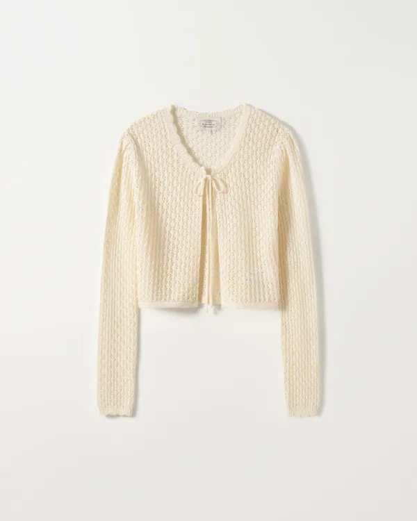 Ciel Scallop Knit Cardigan