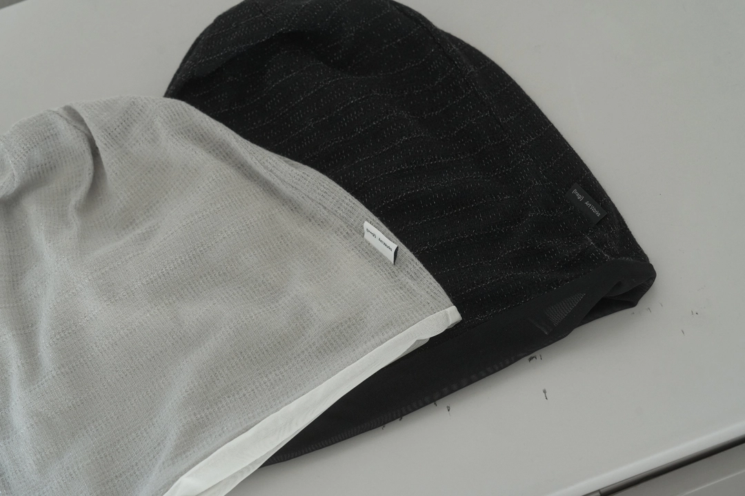 이네기 [5th Reorder] Metal Sheer Beanie (black) 상품 이미지 3