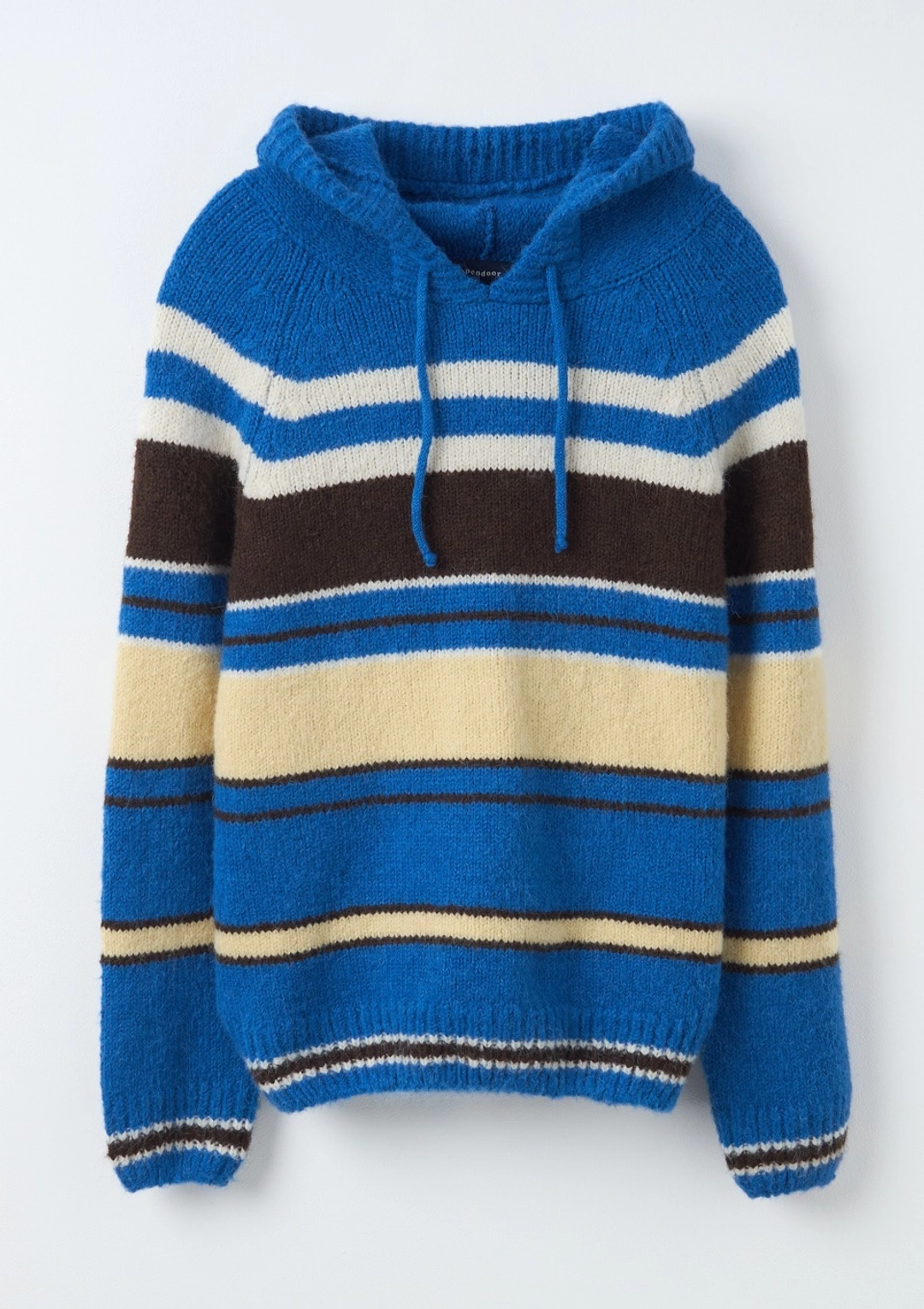 오픈도어 Retro Hood Knit Blue 상품 이미지 3