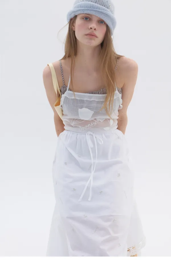 Patchwork Top White (2nd)
