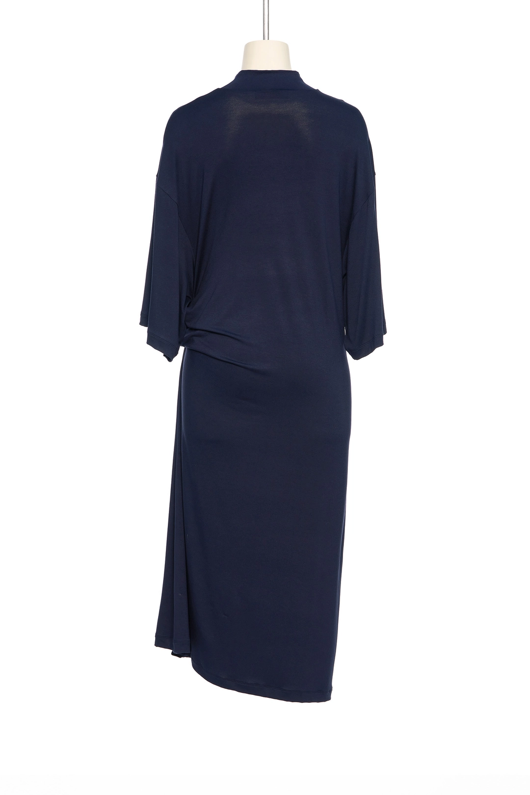 푸쉬버튼 PF25 NAVY SIDE SHIRRING JERSEY DRESS 상품 이미지 3