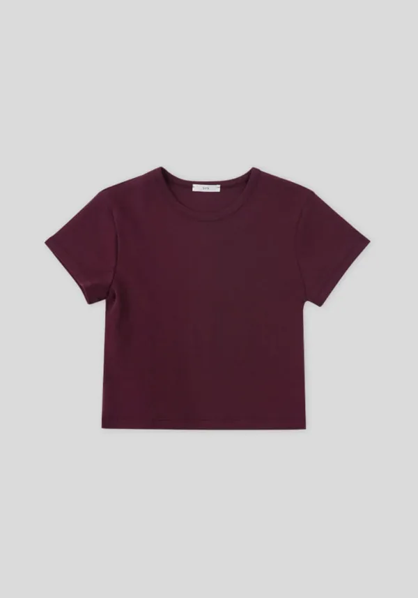 [3차] CROP T-SHIRT_GRAPE