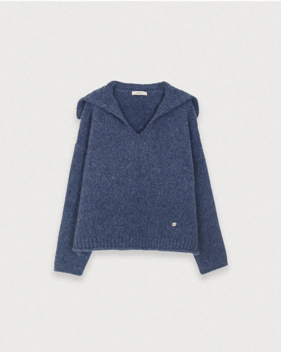 포에토 BELLE SAILOR KNIT - CLOUDY BLUE 상품 이미지 3