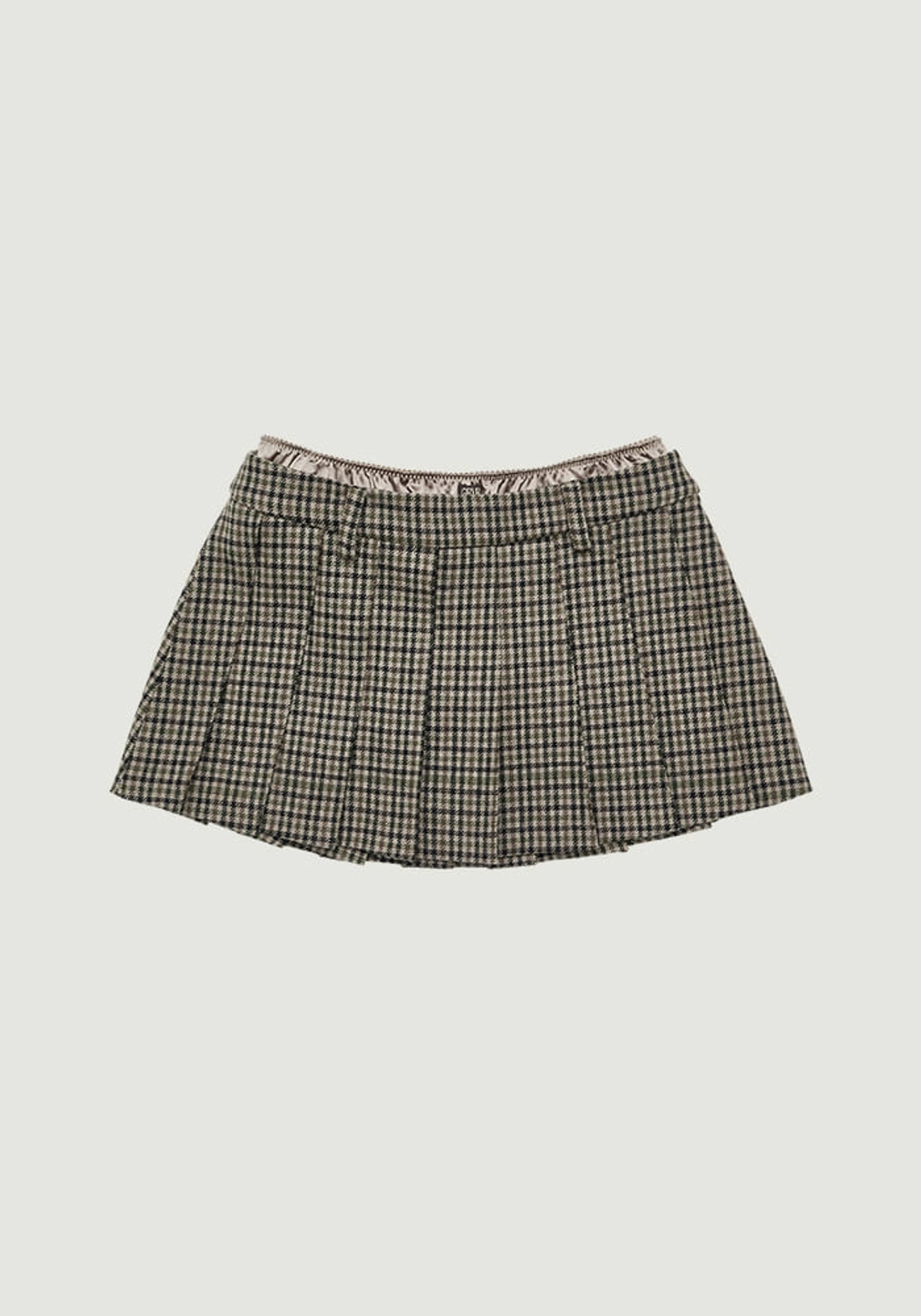 그로브 HAZE CHECK SKIRT 상품 이미지 1