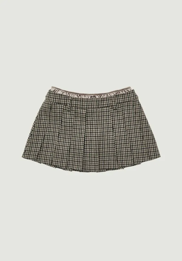 HAZE CHECK SKIRT