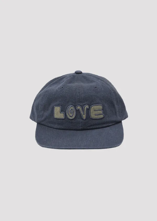 CAP APPLIQUE LOVE NAVY