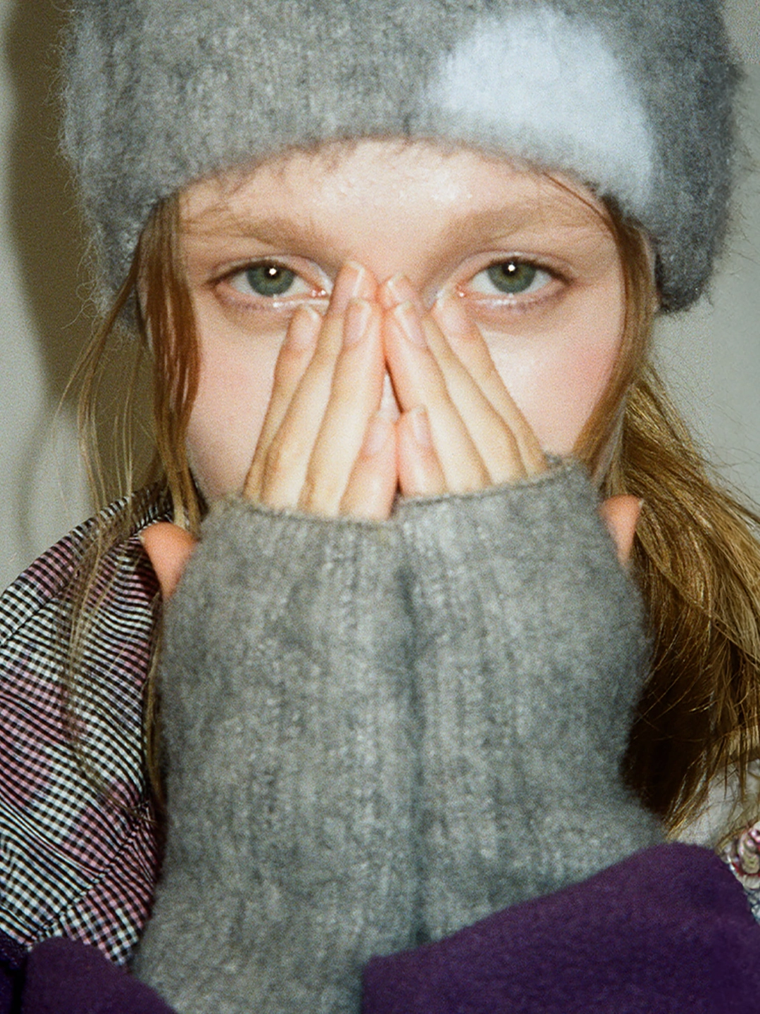 포에브 Fluffy Hand Warmer - Grey 상품 이미지 2