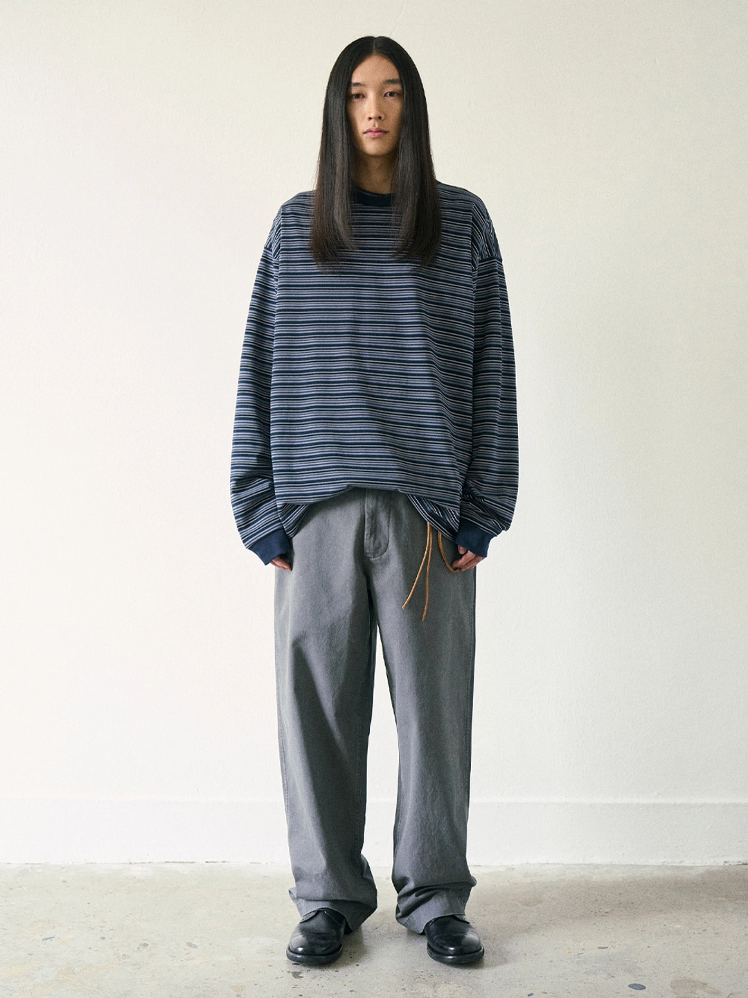 파르티멘토 Multi Stripe Long Sleeve_Blue 상품 이미지 2
