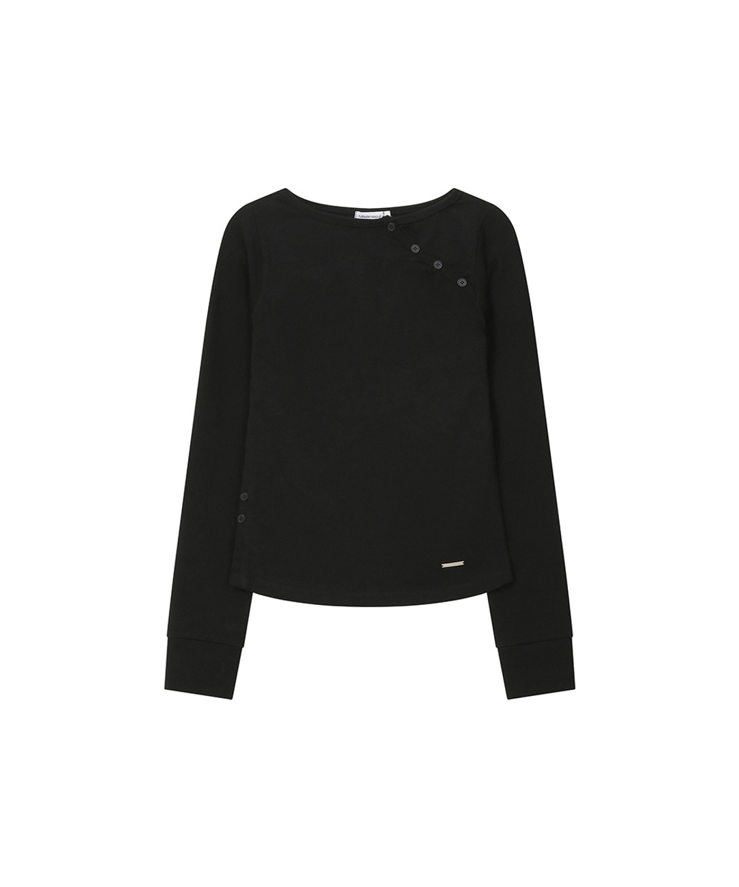 미세키서울 Slash button long sleeves BLACK 상품 이미지 2