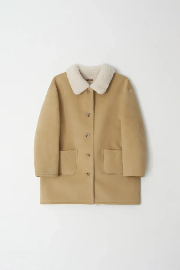 Reversible Shearling Coat