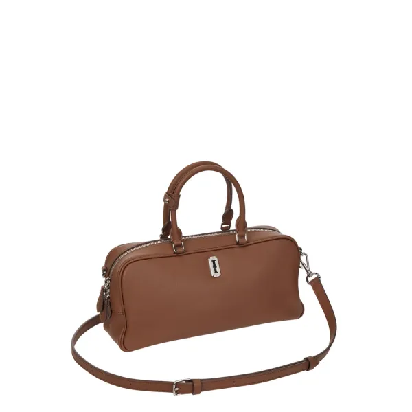 Toque Square Tote S (토크 스퀘어 토트 스몰) Camel